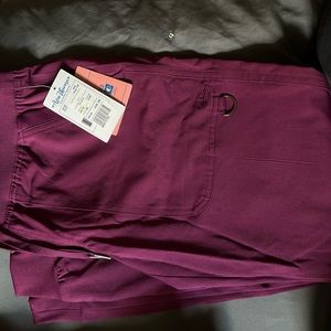 Small scrubs with tags